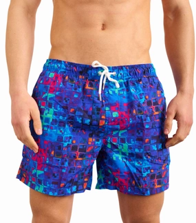 Beach Board Shorts Mosaic affordable men's swimwear, summer swimwear for men