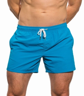 Beach Board Shorts Turquoise affordable men's swimwear, summer swimwear for men