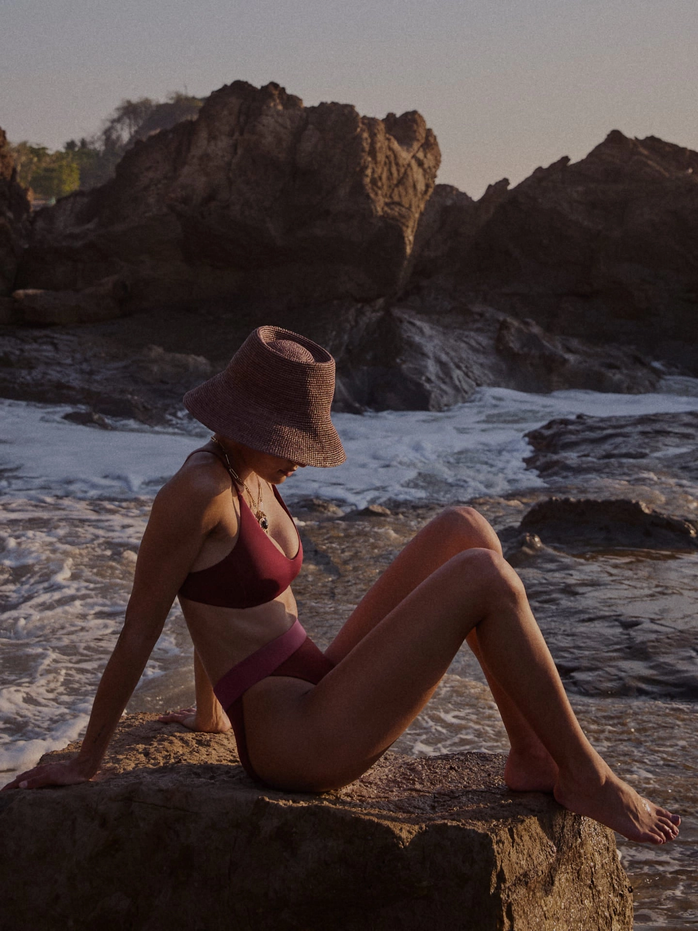 Beach Break Bottom - Jam / Desert Plum