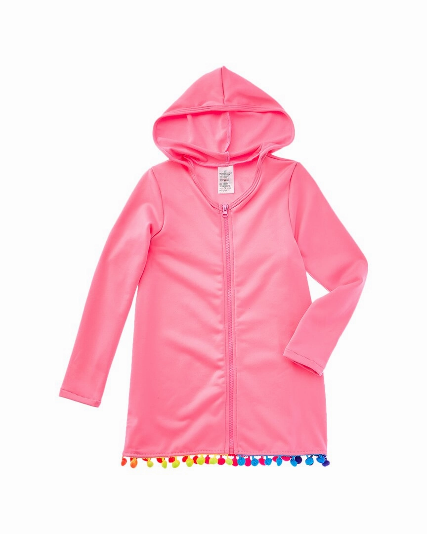Beach Lingo Pompom Tunic stylish teen girl swimsuits, teen girls swimwear sets