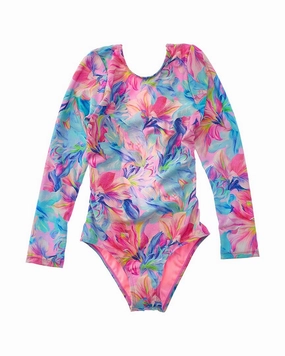 Beach Lingo Rash Suit stylish teen girl swimsuits, teen girls swimwear sets