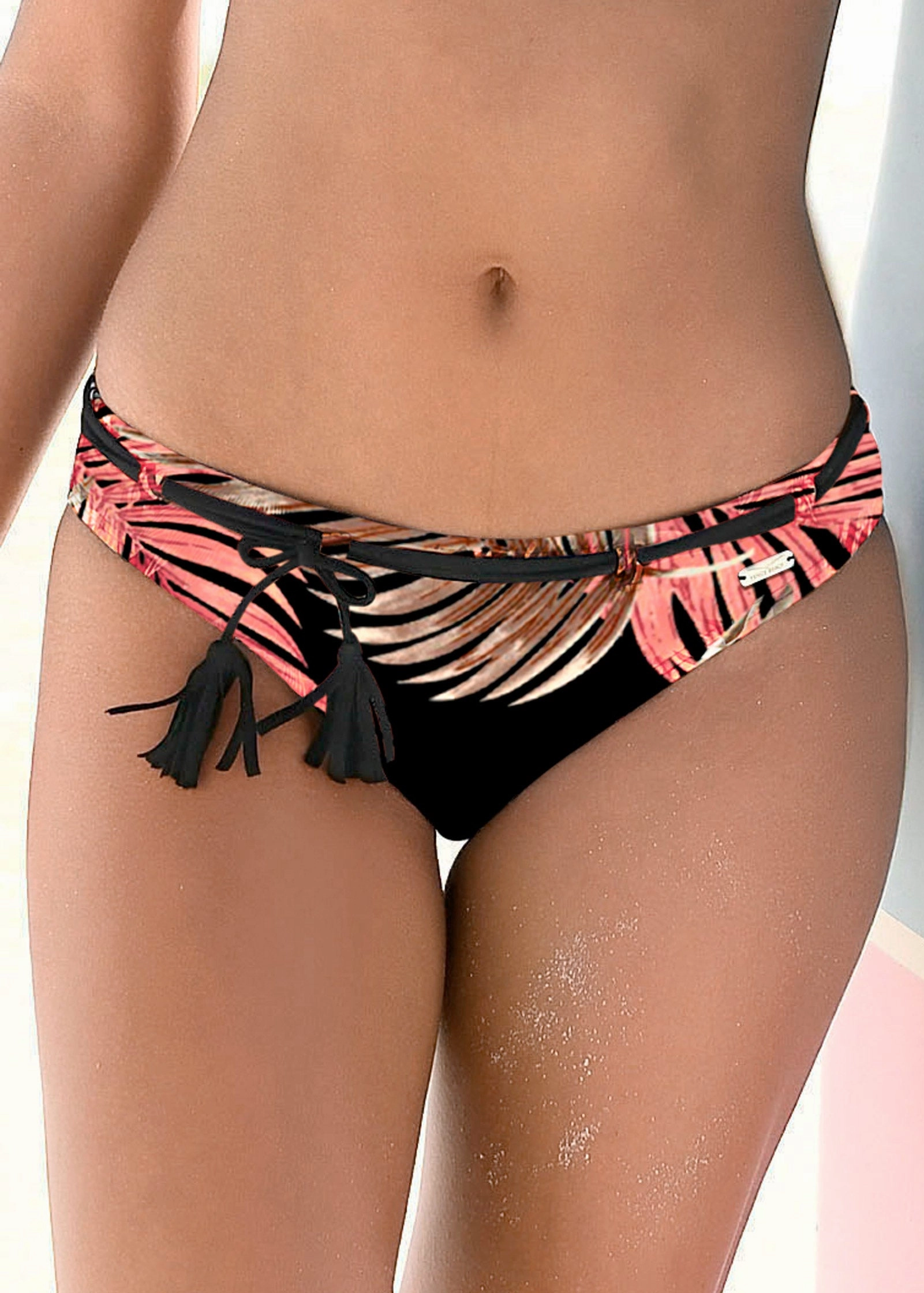Belted Moderate Bottom - Mystic Palm