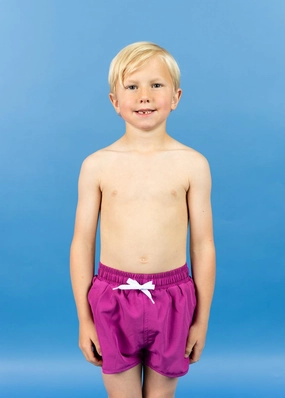 Berry | Mini Retro Shorties boys summer swimwear, boys rash guard swim sets
