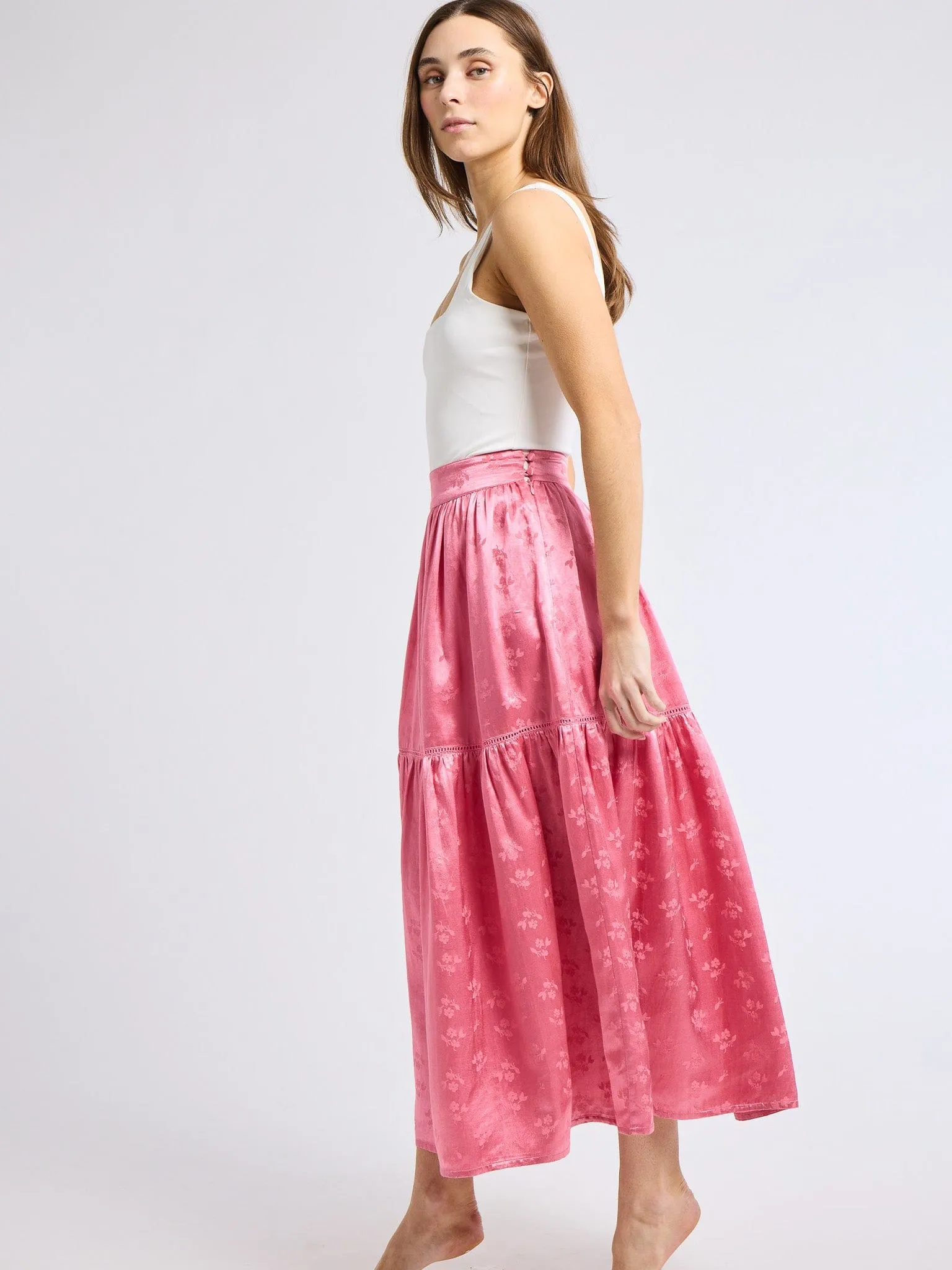 Betty Skirt in Geranium