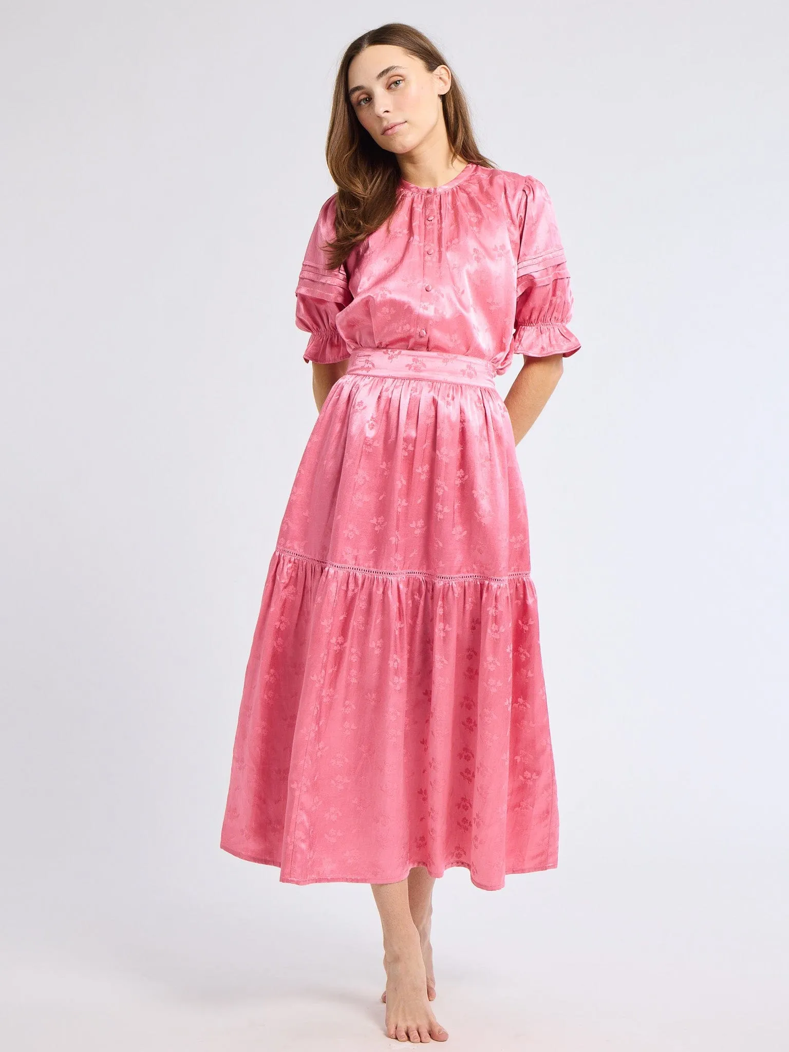 Betty Skirt in Geranium
