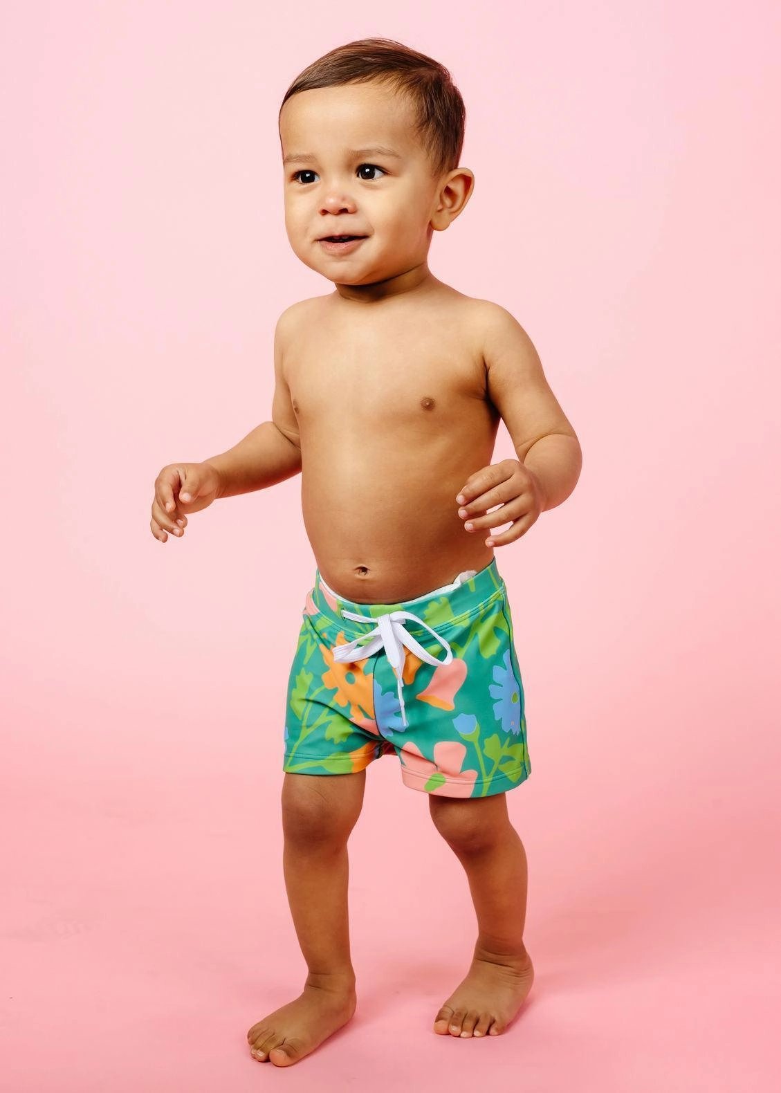 Big Blooms | Baby Euro Shorts