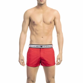 Bikkembergs Polyamide Men Swim Men's Short mens full coverage swimwear, stylish mens swim trunks