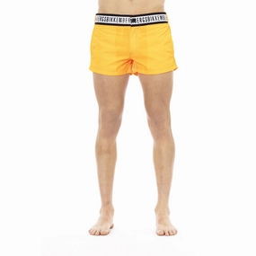 Bikkembergs Polyamide Men Swim Men's Short mens full coverage swimwear, stylish mens swim trunks