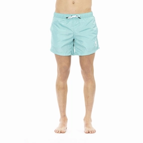 Bikkembergs Polyester Men Swim Men's Short mens full coverage swimwear, stylish mens swim trunks