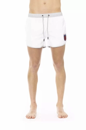 Bikkembergs Polyester Men Swim Men's Short mens full coverage swimwear, stylish mens swim trunks