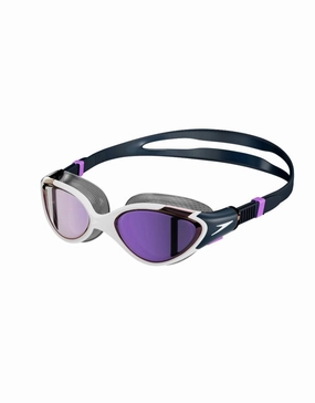 Biofuse 2.0 Female Goggles - Mirrored Lens adult swim goggles, best swim goggles for adults