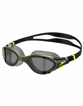 Biofuse 2.0 Polarised Swim Goggle - Black/Green adult swim goggles, best swim goggles for adults