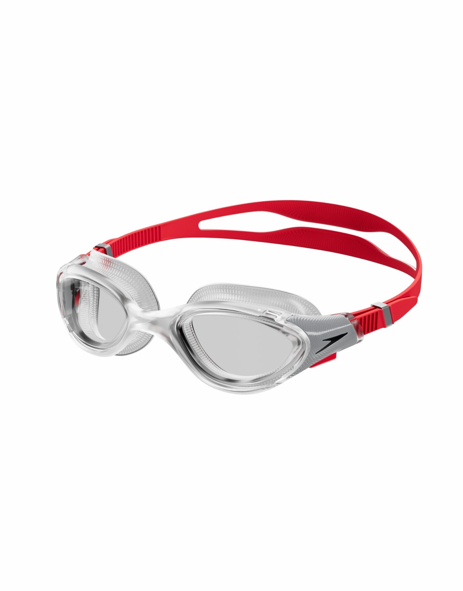 Biofuse 2.0 Swim Goggle - Clear/Red speedo mens swimwear, speedo training swimsuits