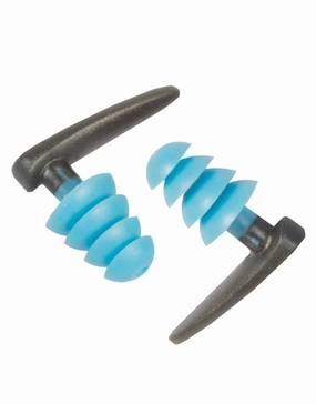 Biofuse Aquatic Ear Plug - Grey and Blue speedo mens swimwear, speedo training swimsuits