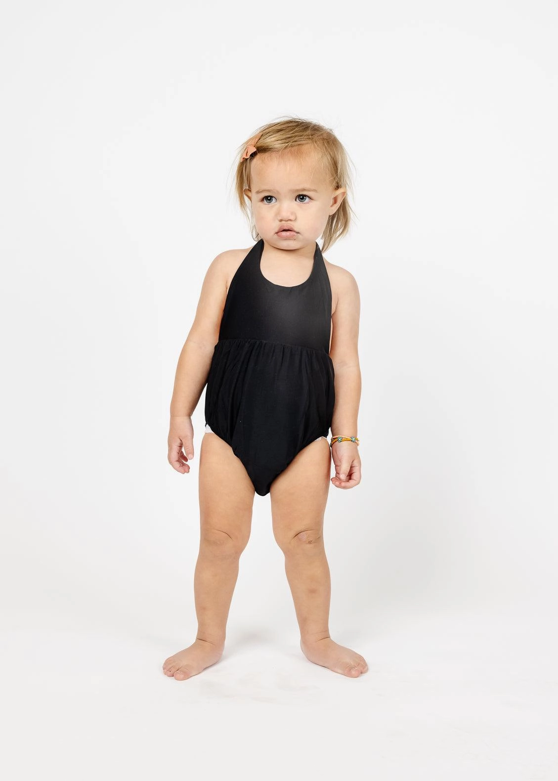 Black | Baby Romper One-Piece