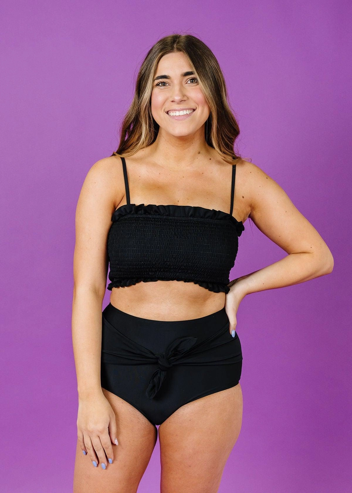 Black | Bandeau Top