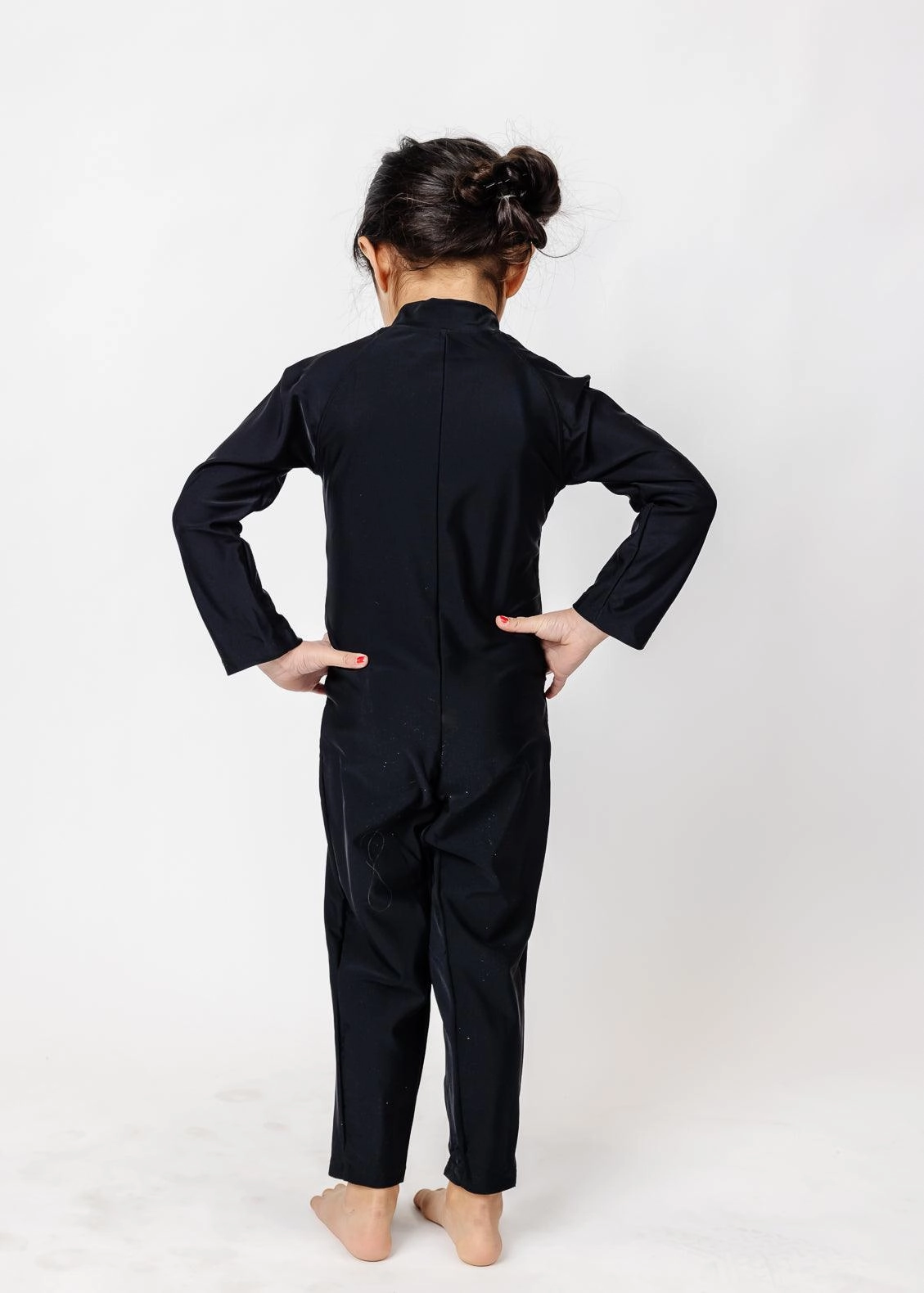 Black | Mini Rashguard One-Piece (Unisex)