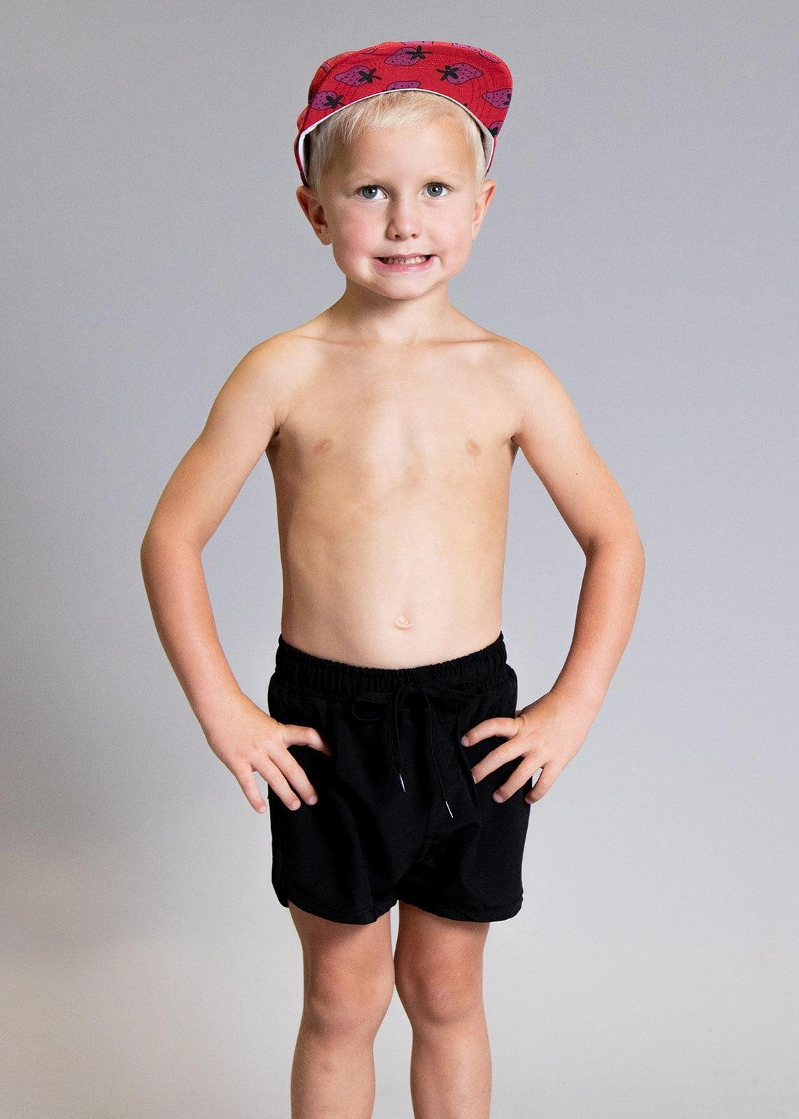 Black | Mini Retro Shorties