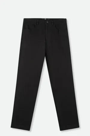 BLAKE WIDE LEG CROP PANT IN COTTON STRETCH TWILL