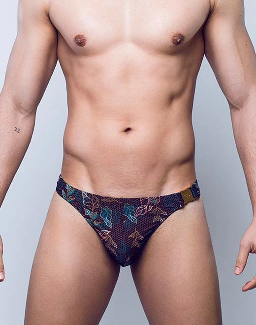 BLK Label No.2 Swim Brief - Print