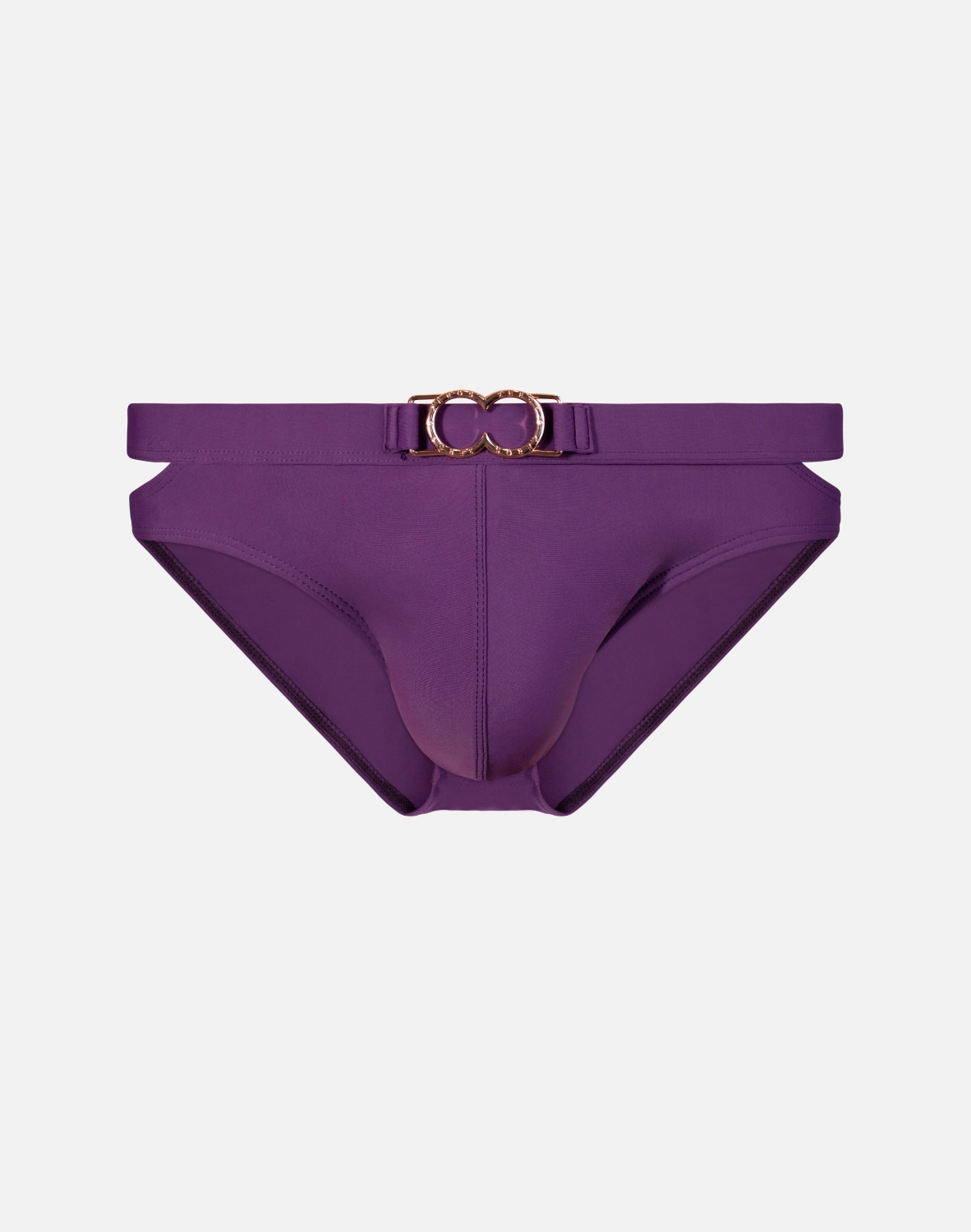 BLK Label No.4 Swim Brief - Plum mens swim briefs, simple swimwear for men