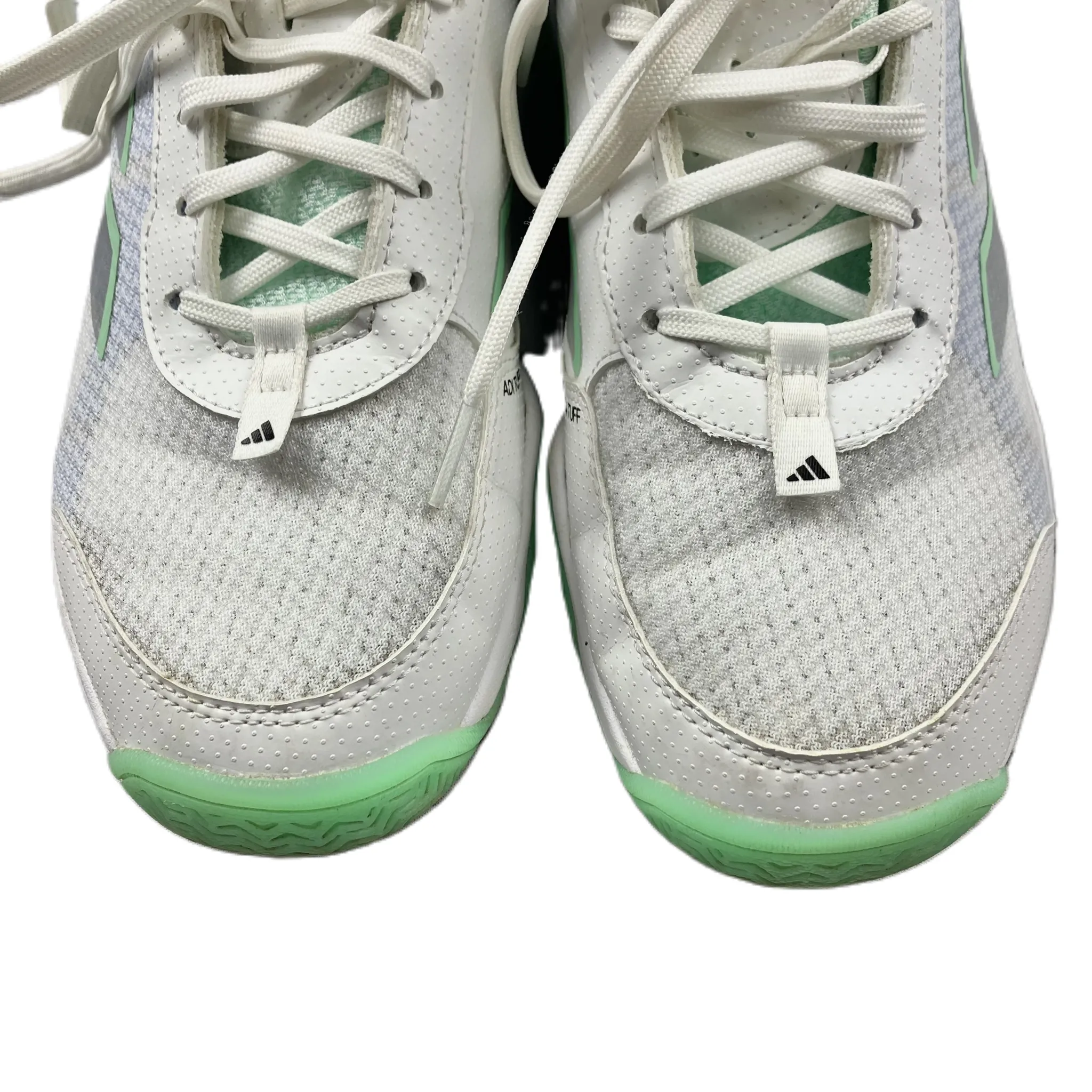 Blue & White Shoes Athletic By Adidas, Size: 9 adidas