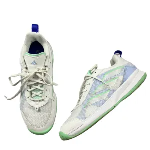 Blue & White Shoes Athletic By Adidas, Size: 9 adidas