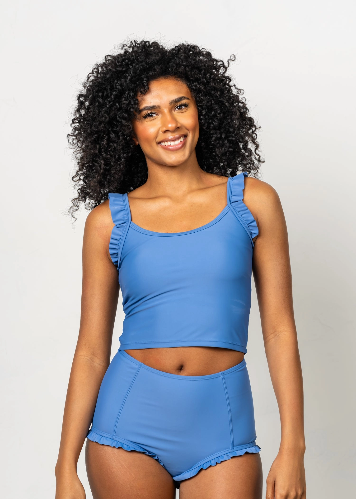 Blue Denim | All Ruffled Up Bottoms