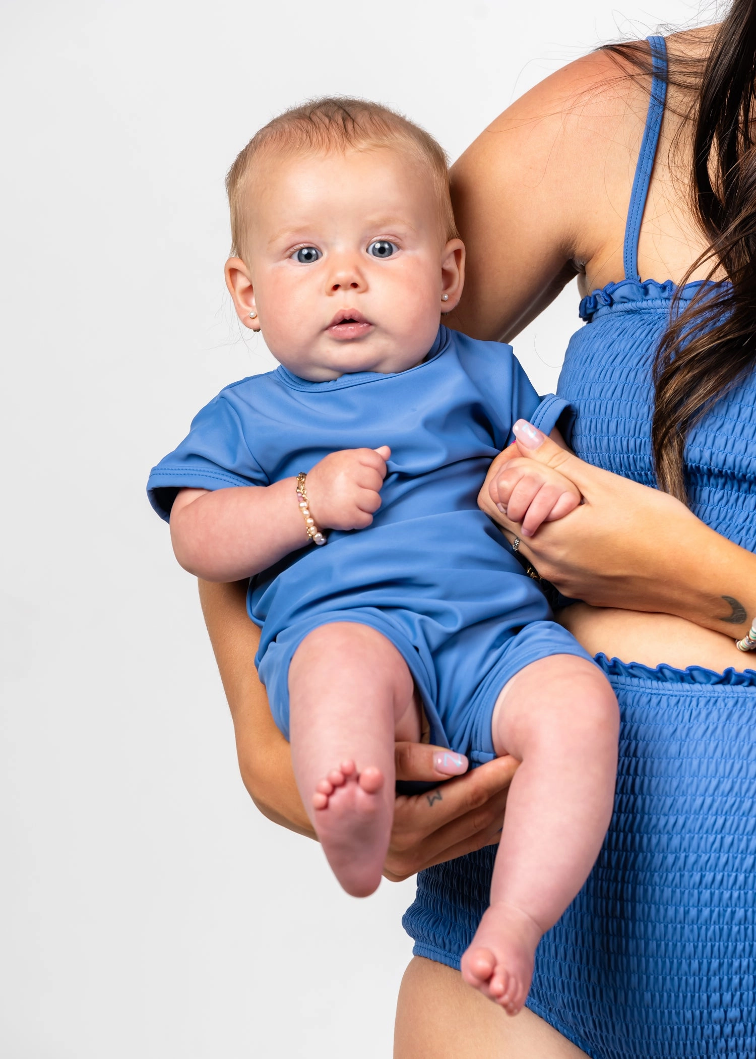 Blue Denim | Baby Shorties Rashguard (Unisex)