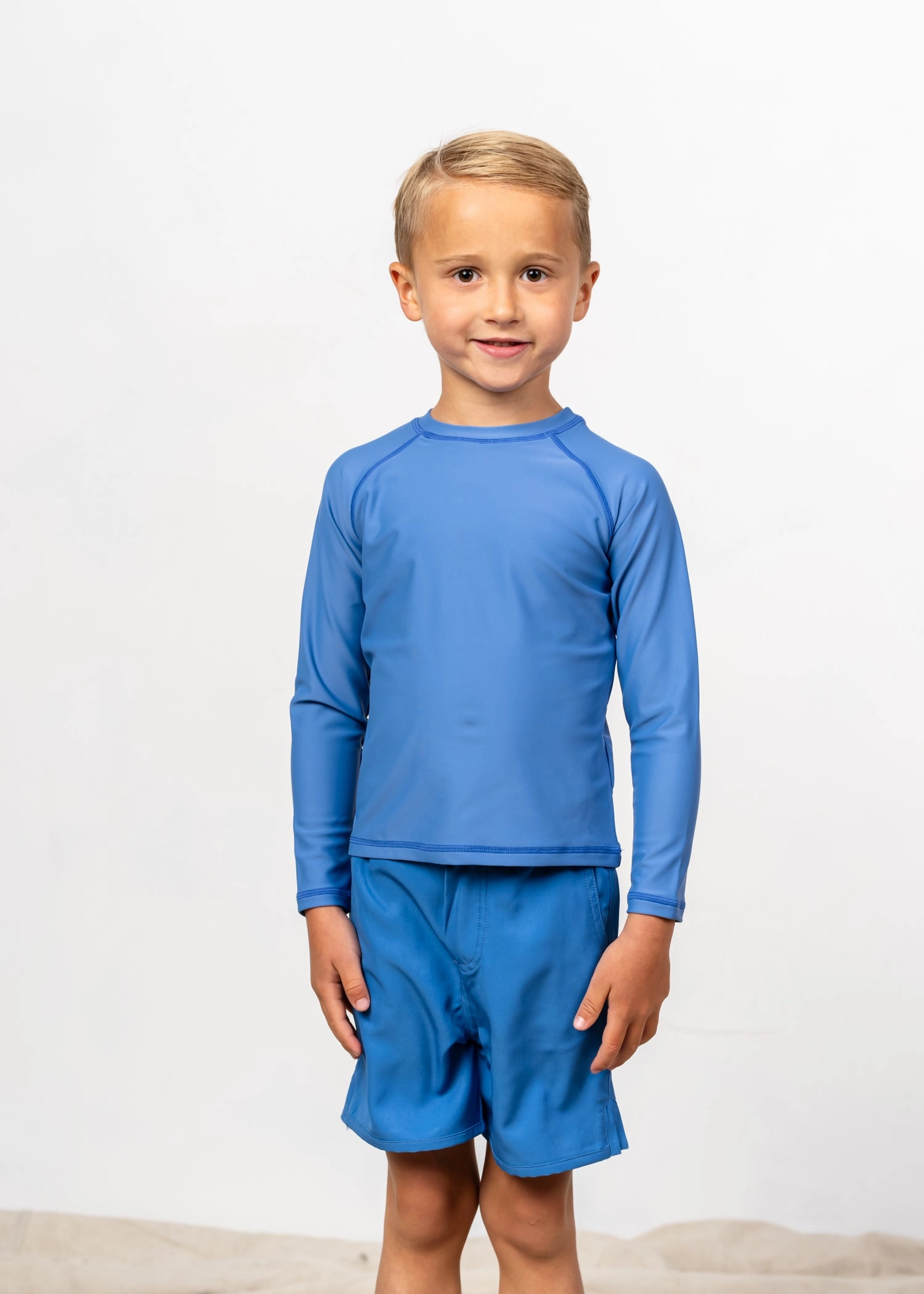 Blue Denim | Mini Rashguard Top (Unisex)