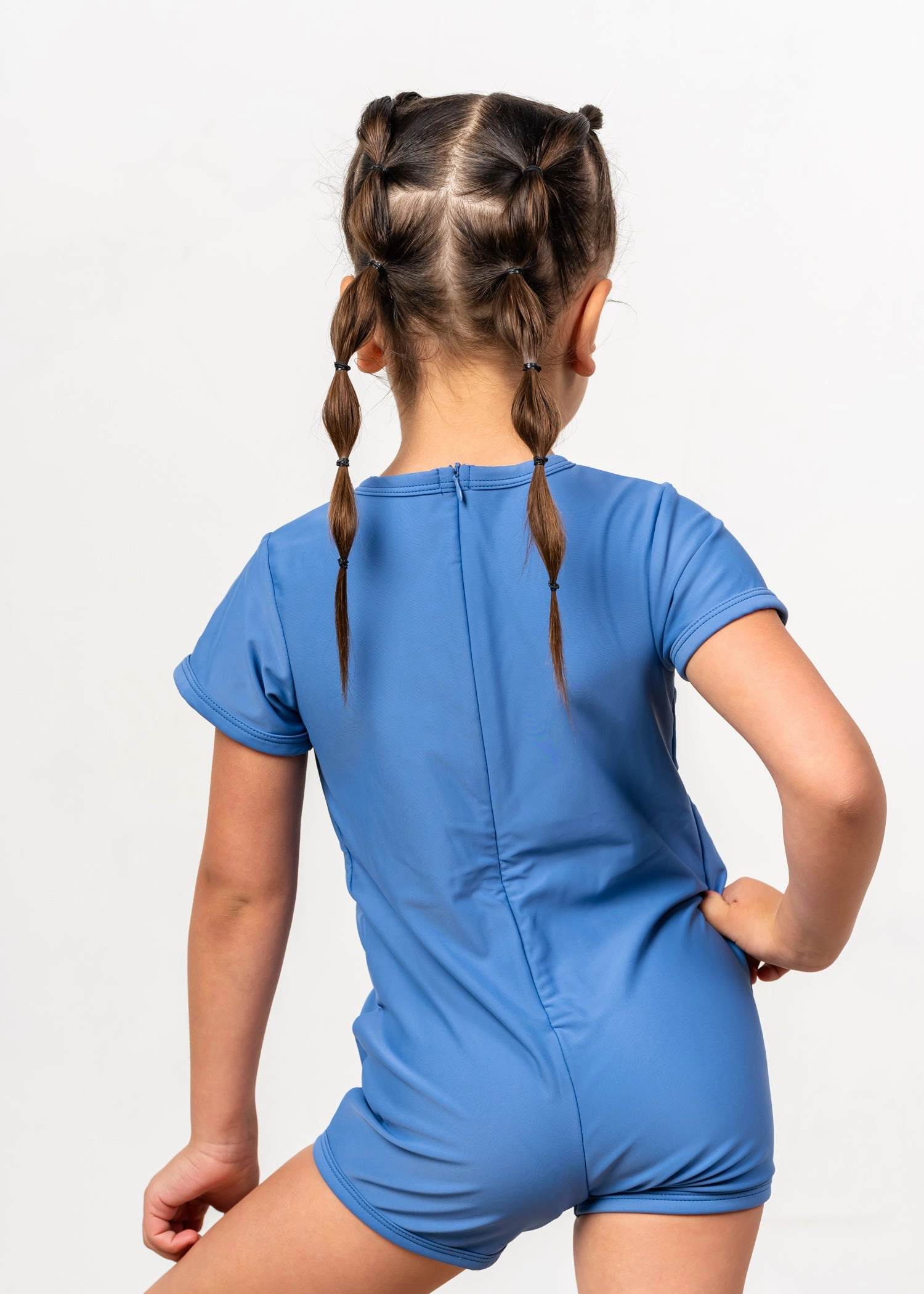 Blue Denim | Mini Shorties Rashguard (Unisex)