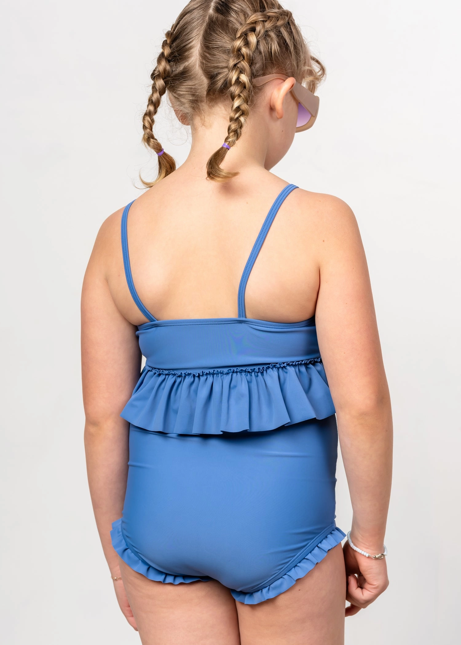 Blue Denim | Youth Peplum Top