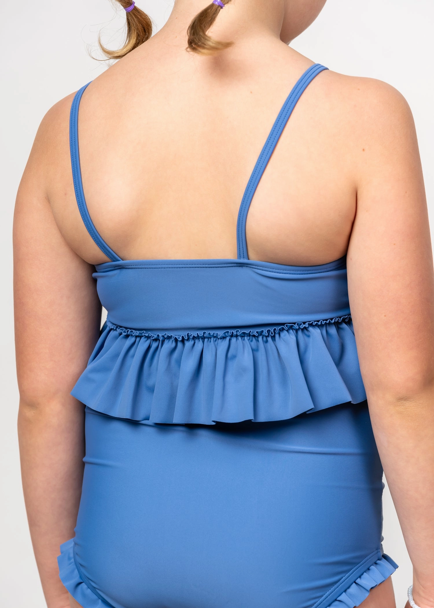 Blue Denim | Youth Peplum Top