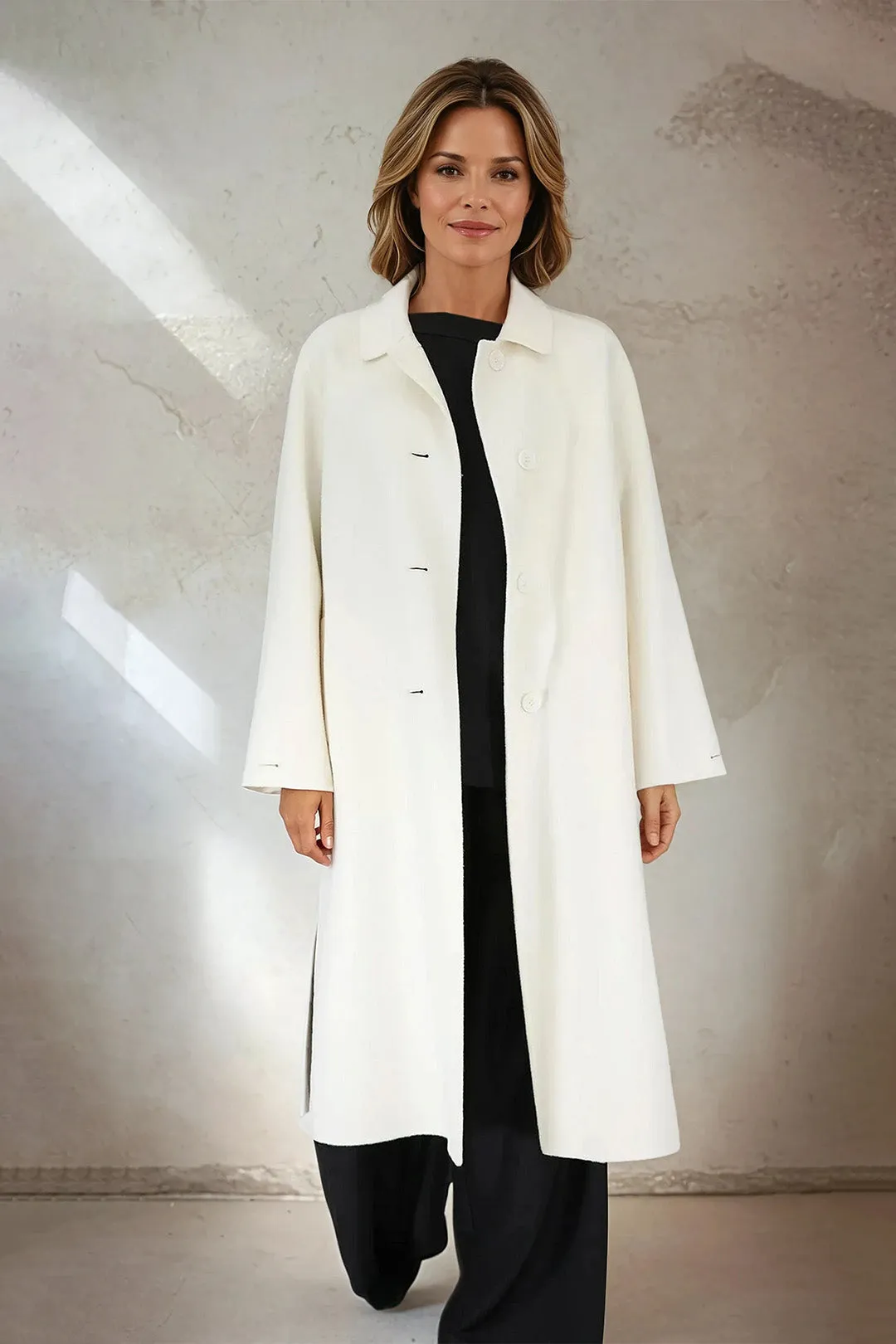BLYTHE COAT IN DOUBLE FACE CASHMERE
