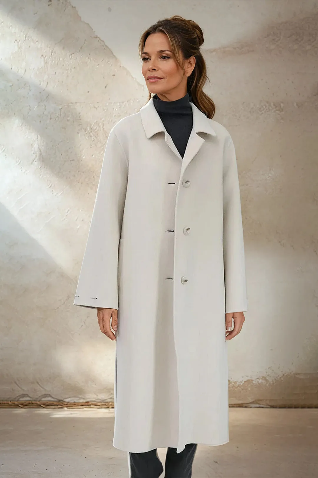 BLYTHE COAT IN DOUBLE FACE CASHMERE