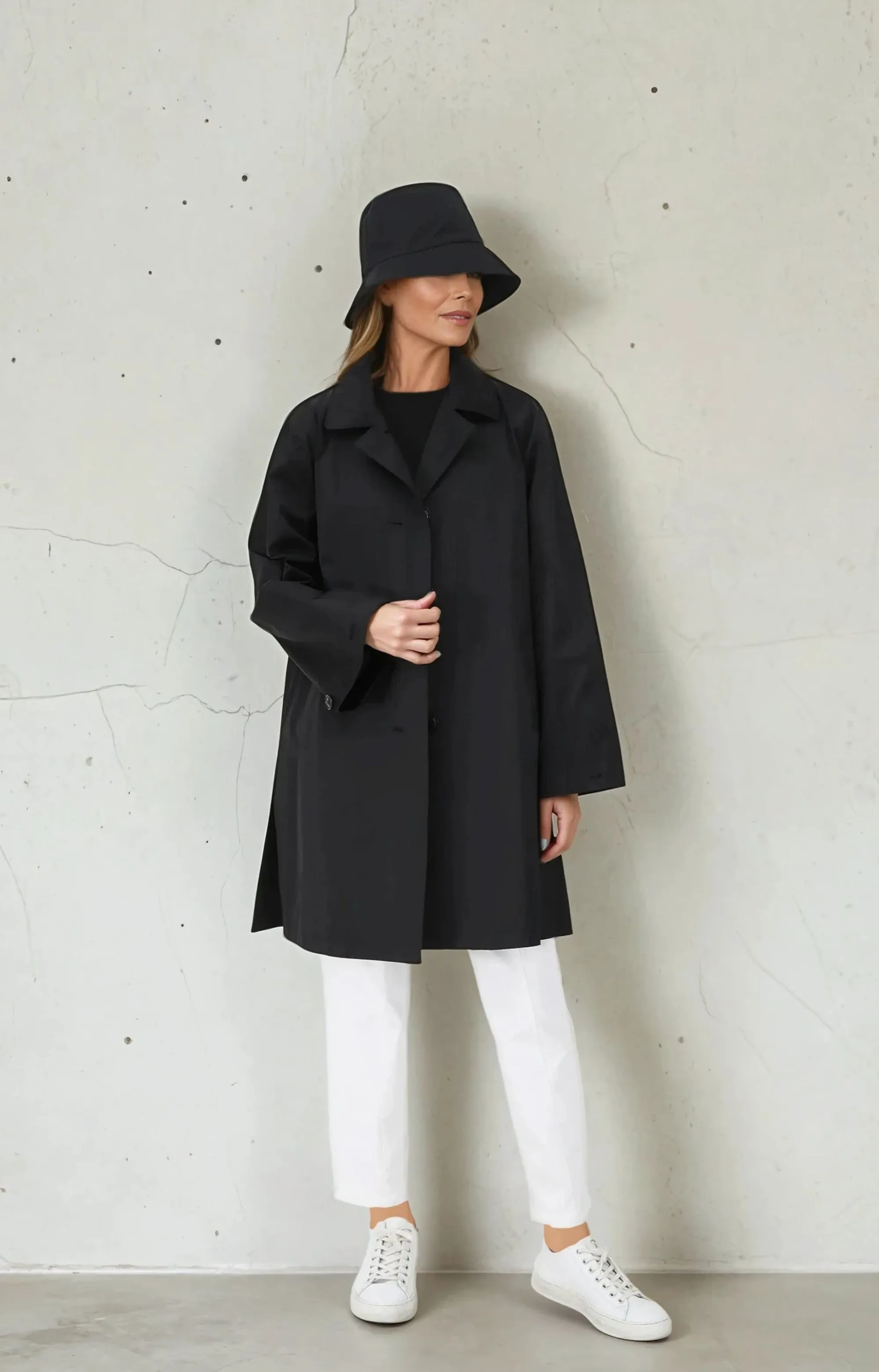 BLYTHE TRAVEL TRENCH RAIN COAT