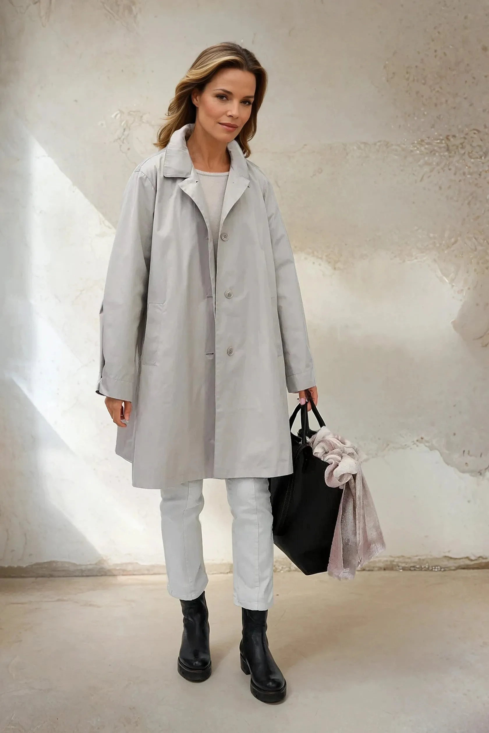 BLYTHE TRAVEL TRENCH RAIN COAT