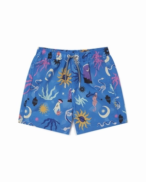 Boardies Birsak Blue Swim Short boys swimwear sets, boys swim trunks