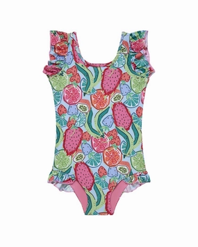 Boardies Ice & Slice Ruffles Swimsuit stylish teen girl swimsuits, teen girls swimwear sets