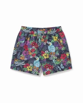 Boardies Night Jungle Swim Short boys swimwear sets, boys swim trunks