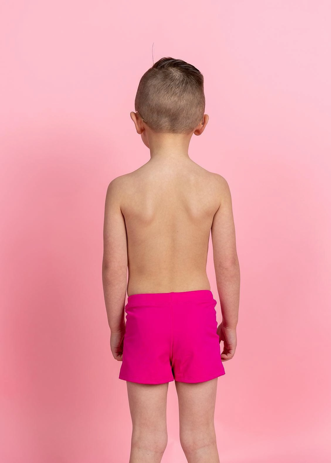 Bold Fuchsia | Mini Euro Shorts
