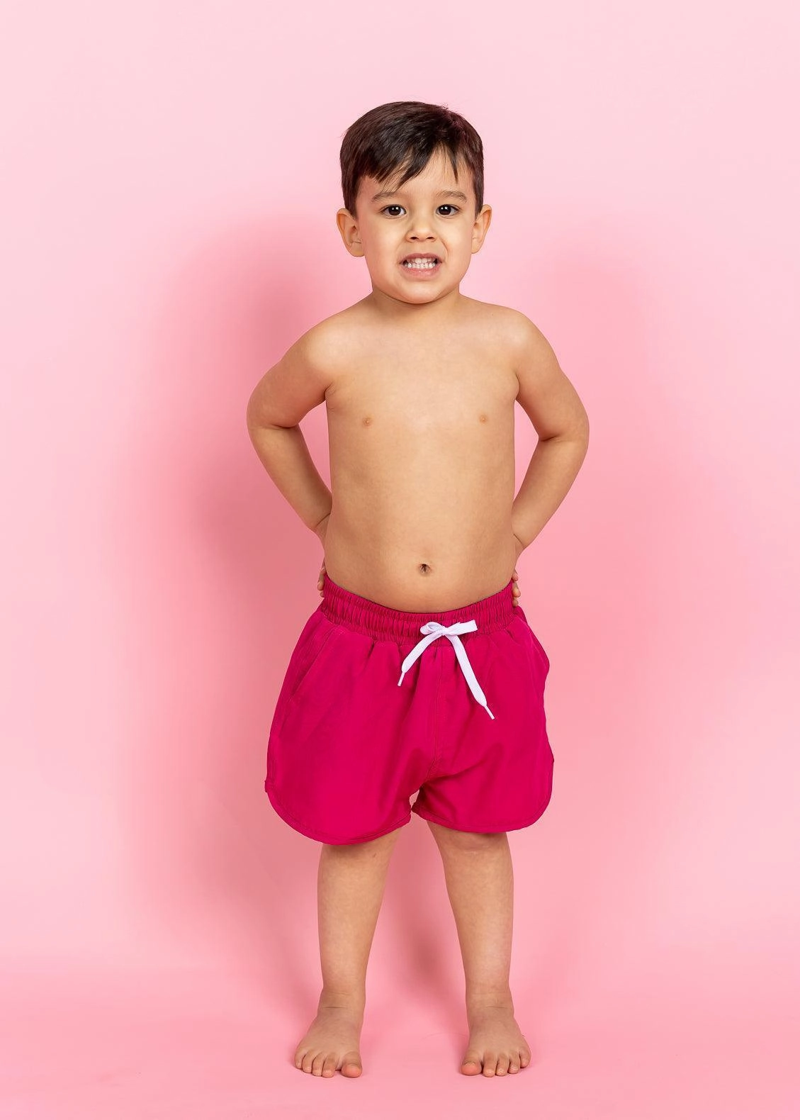 Bold Fuchsia | Mini Retro Shorties