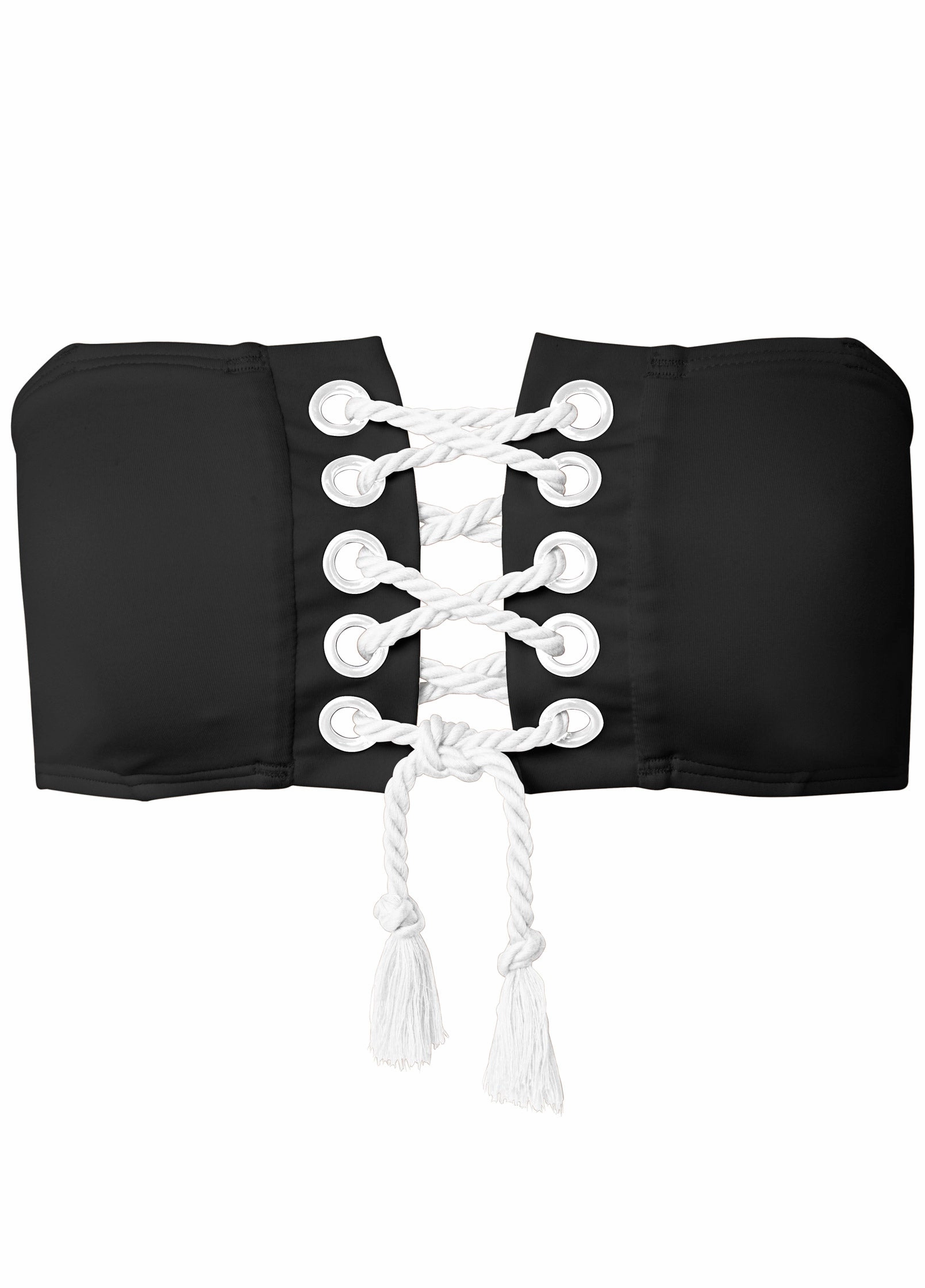 BON VOYAGE BANDEAU TOP - Black Beauty