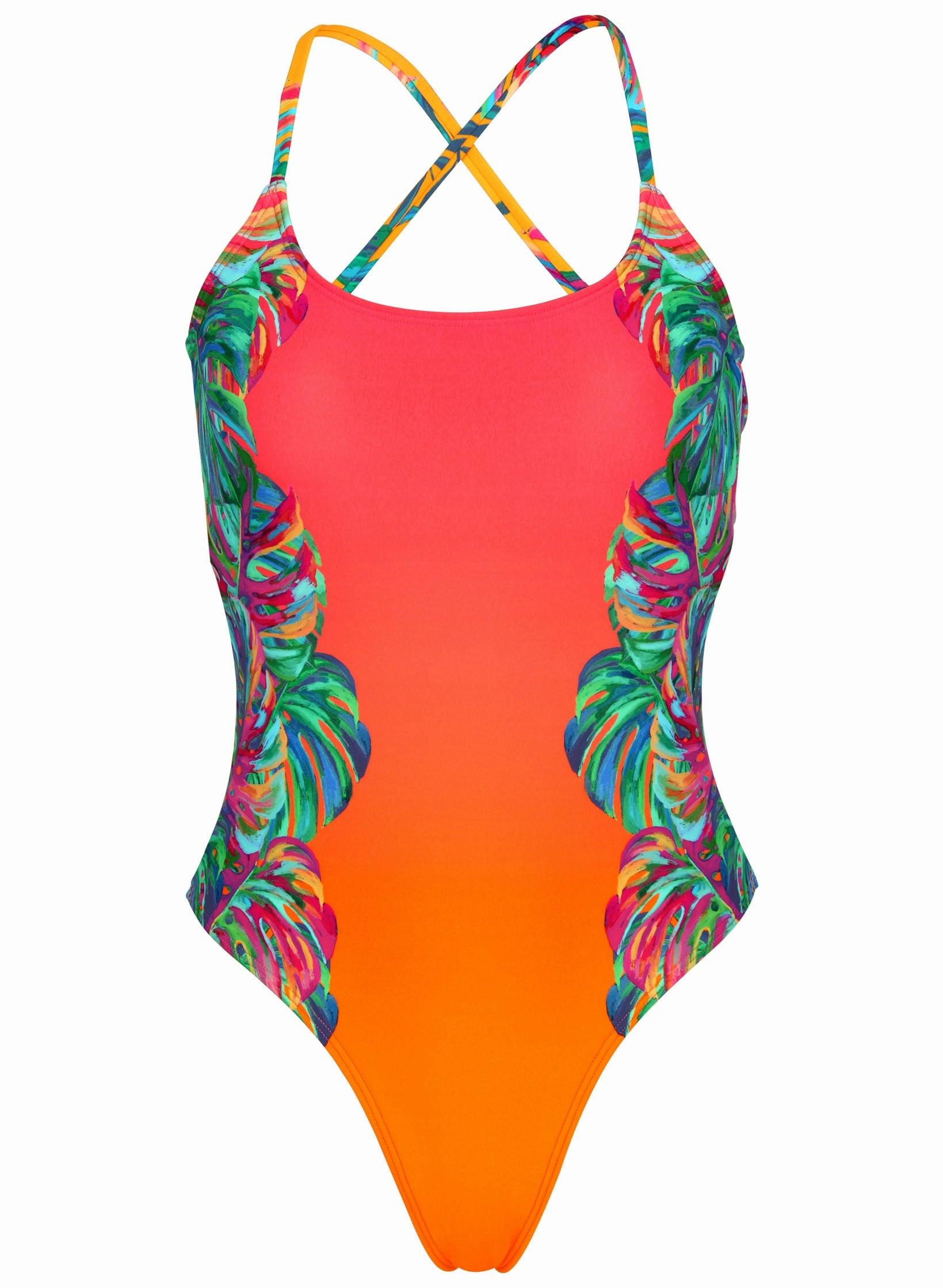 Bondi Beach One-Piece - Tropical Sunset