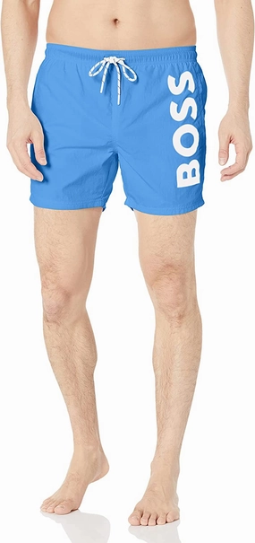 BOSS Men's Standard Octopus Swim Trunks mens beach swimwear, quick dry mens swimsuits
