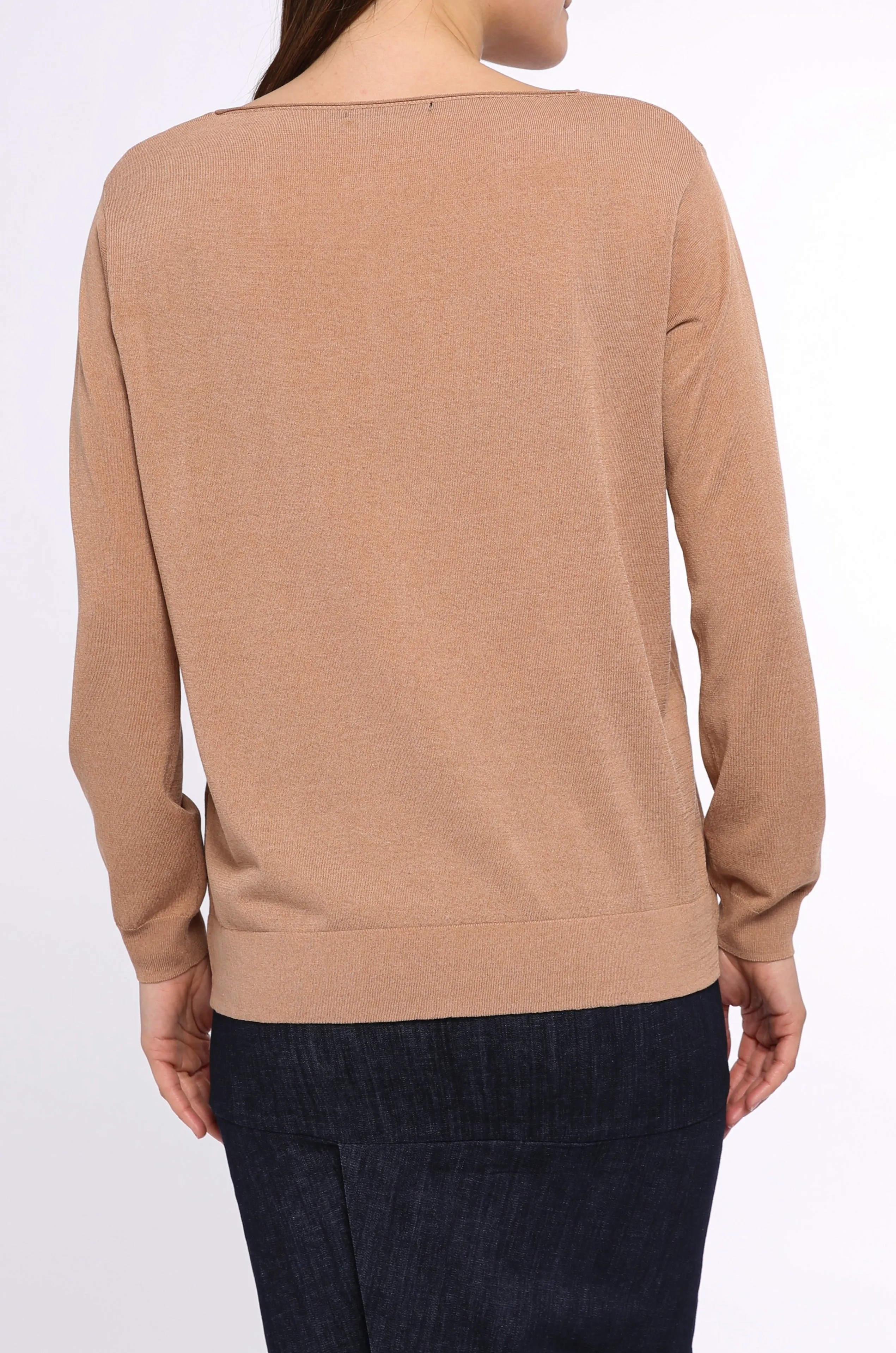 BOYFRIEND PULLOVER IN HIGH TWIST COTTON