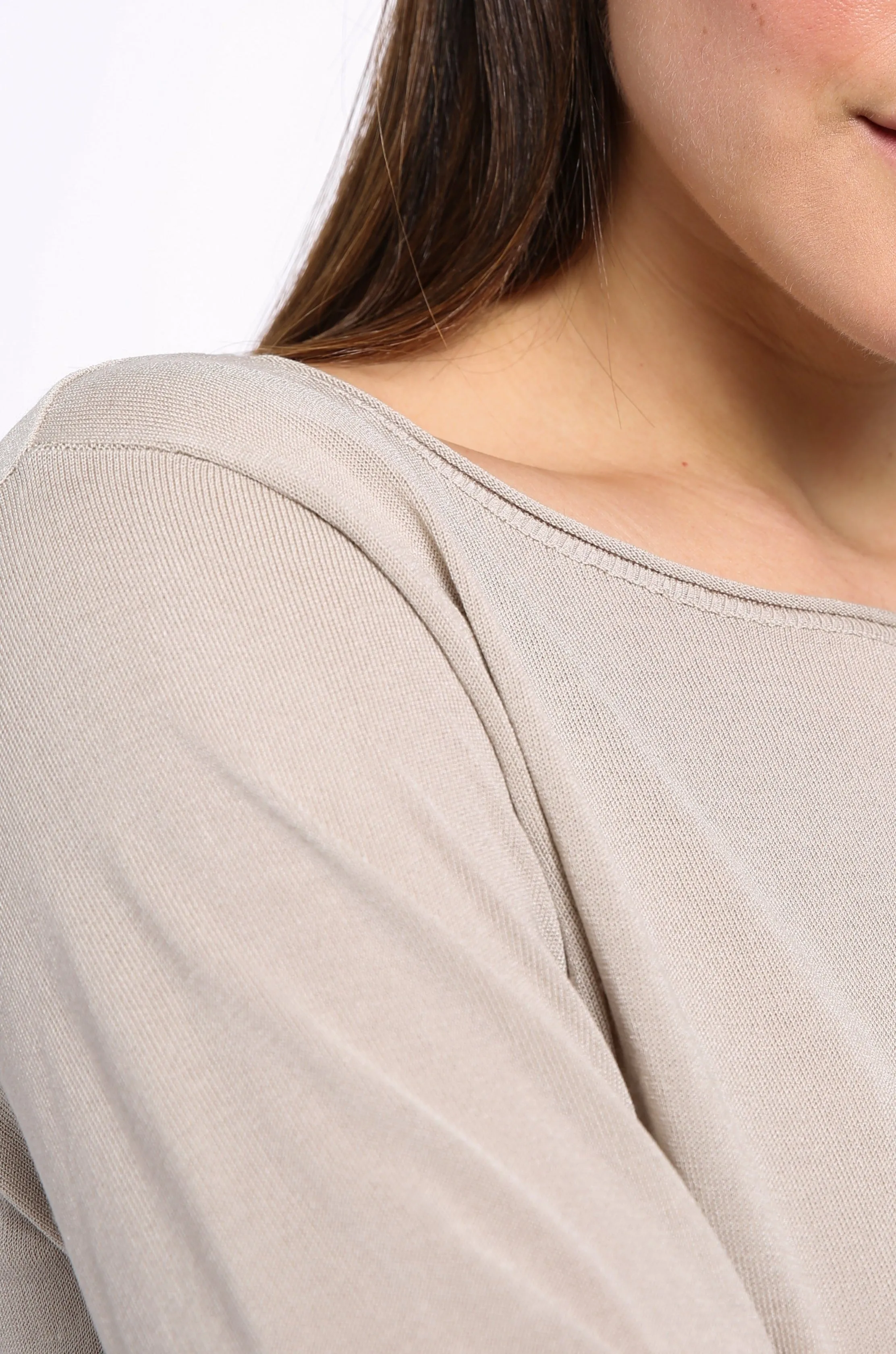 BOYFRIEND PULLOVER IN HIGH TWIST COTTON