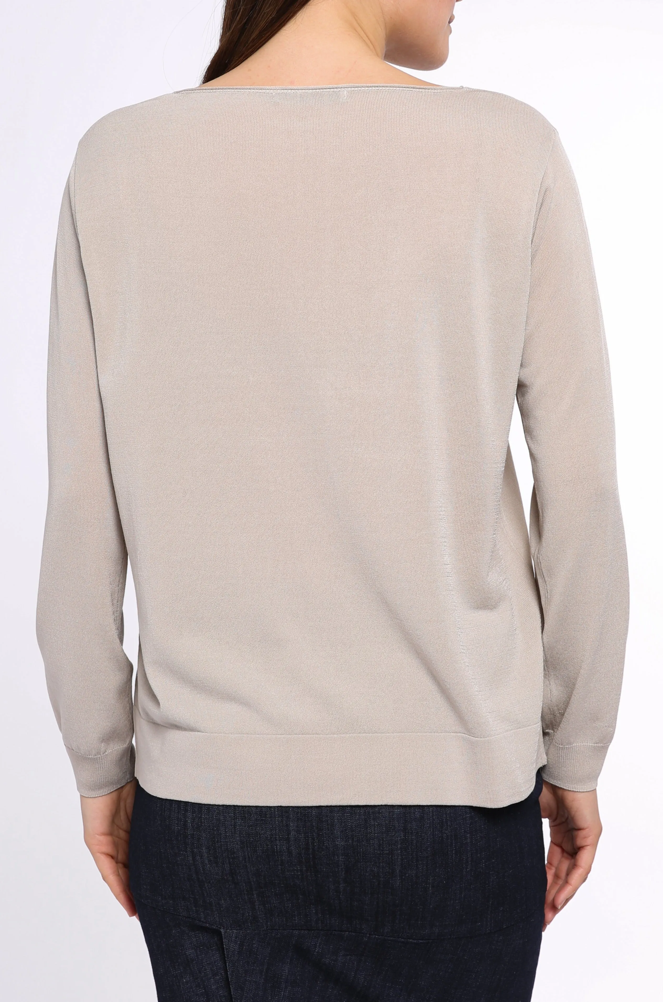 BOYFRIEND PULLOVER IN HIGH TWIST COTTON