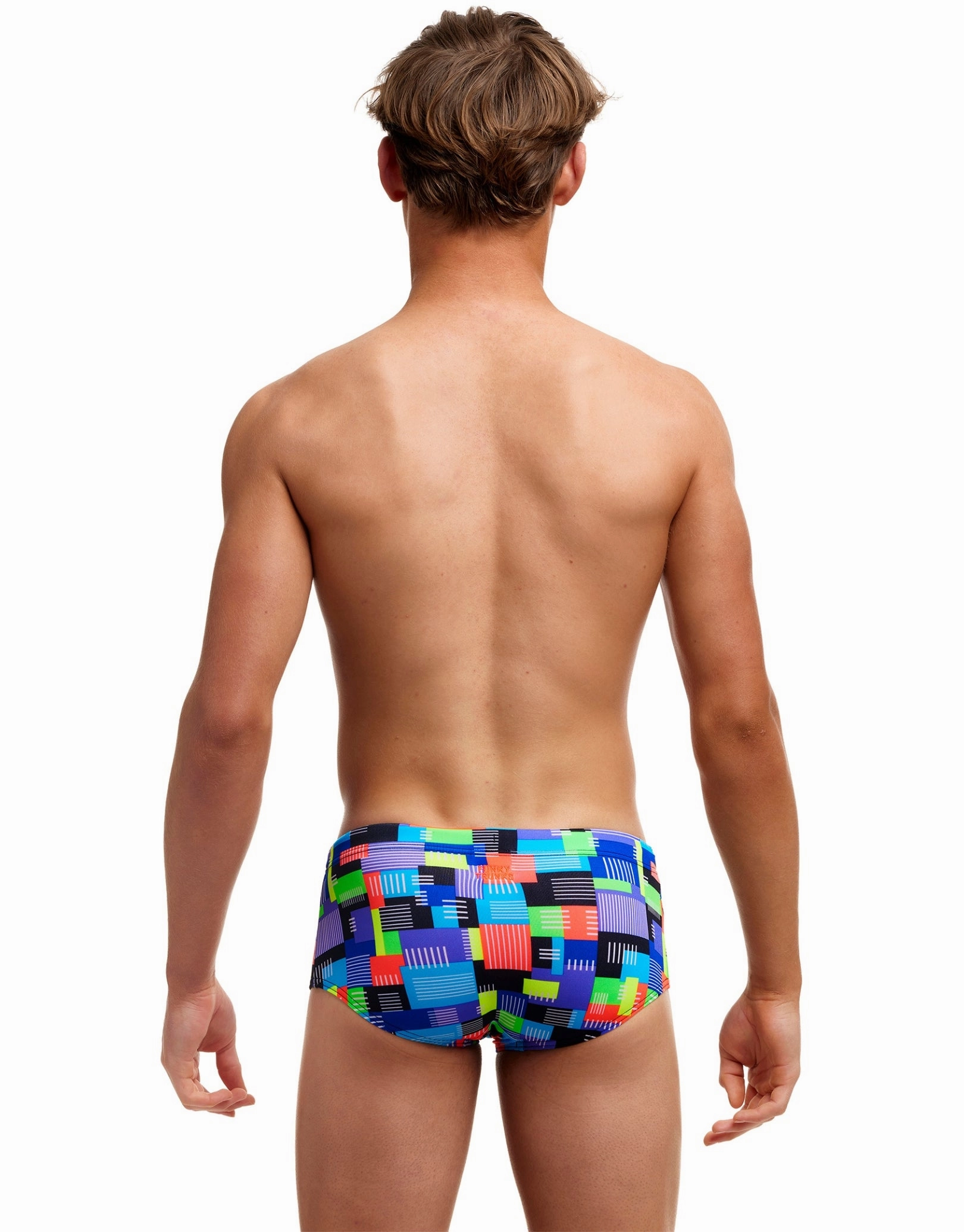 Boys Chip Set Sidewinder Swim Trunks - Multi