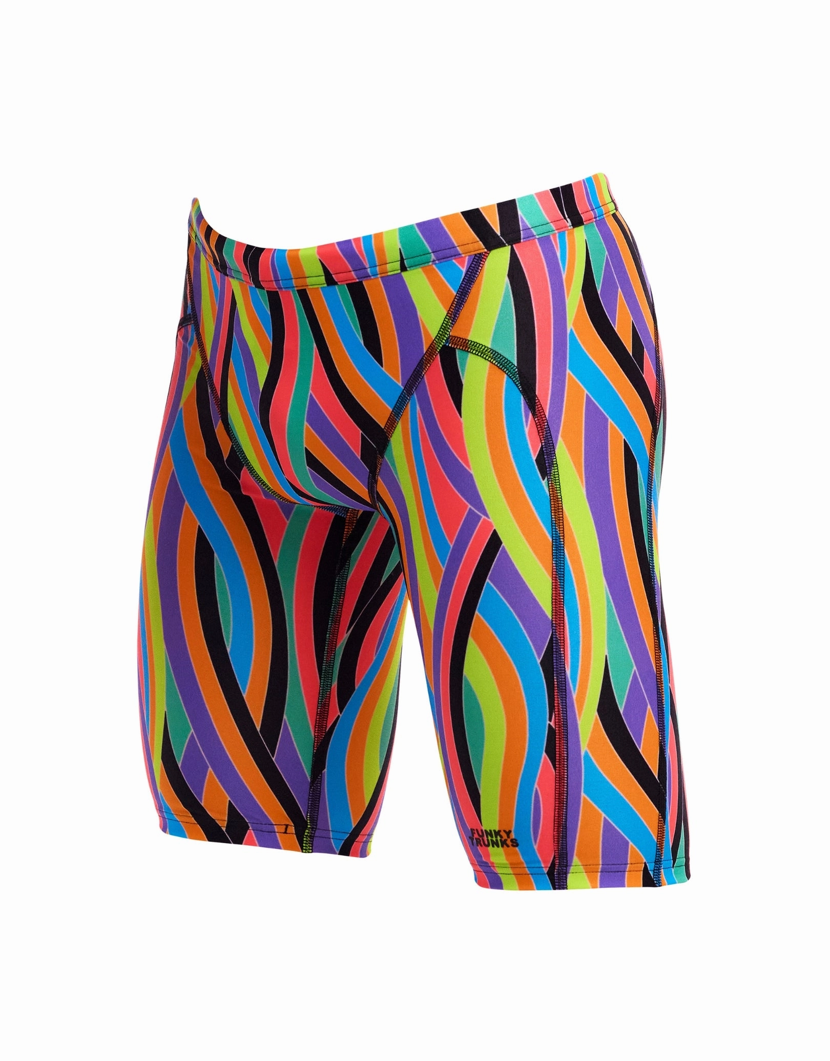 Boys Curl Curl Swim Training Jammer - Multi